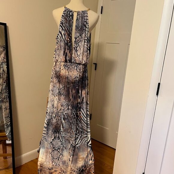 Venus chain strap Maxi Dress NWOT - Picture 2 of 13
